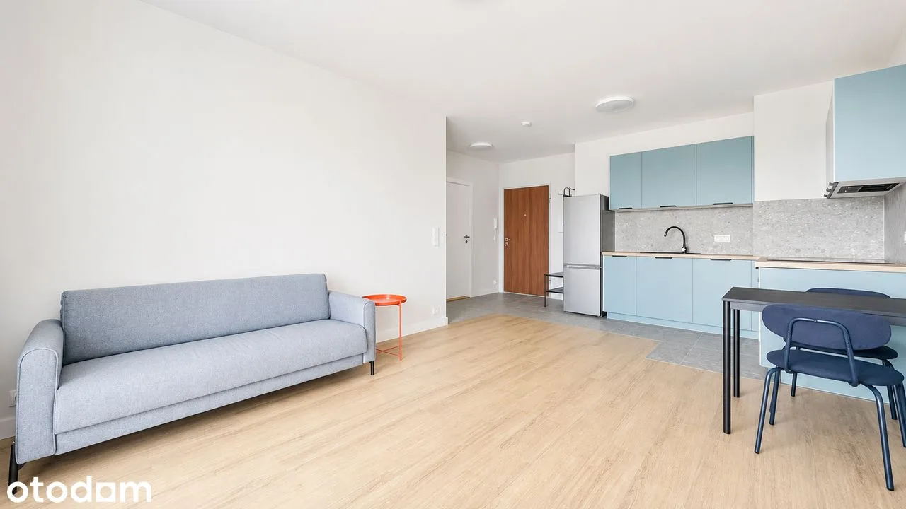 40 m² Mokotów balcony
