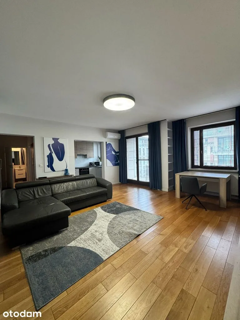 Mieszkanie 56 m², balkon, Powiśle