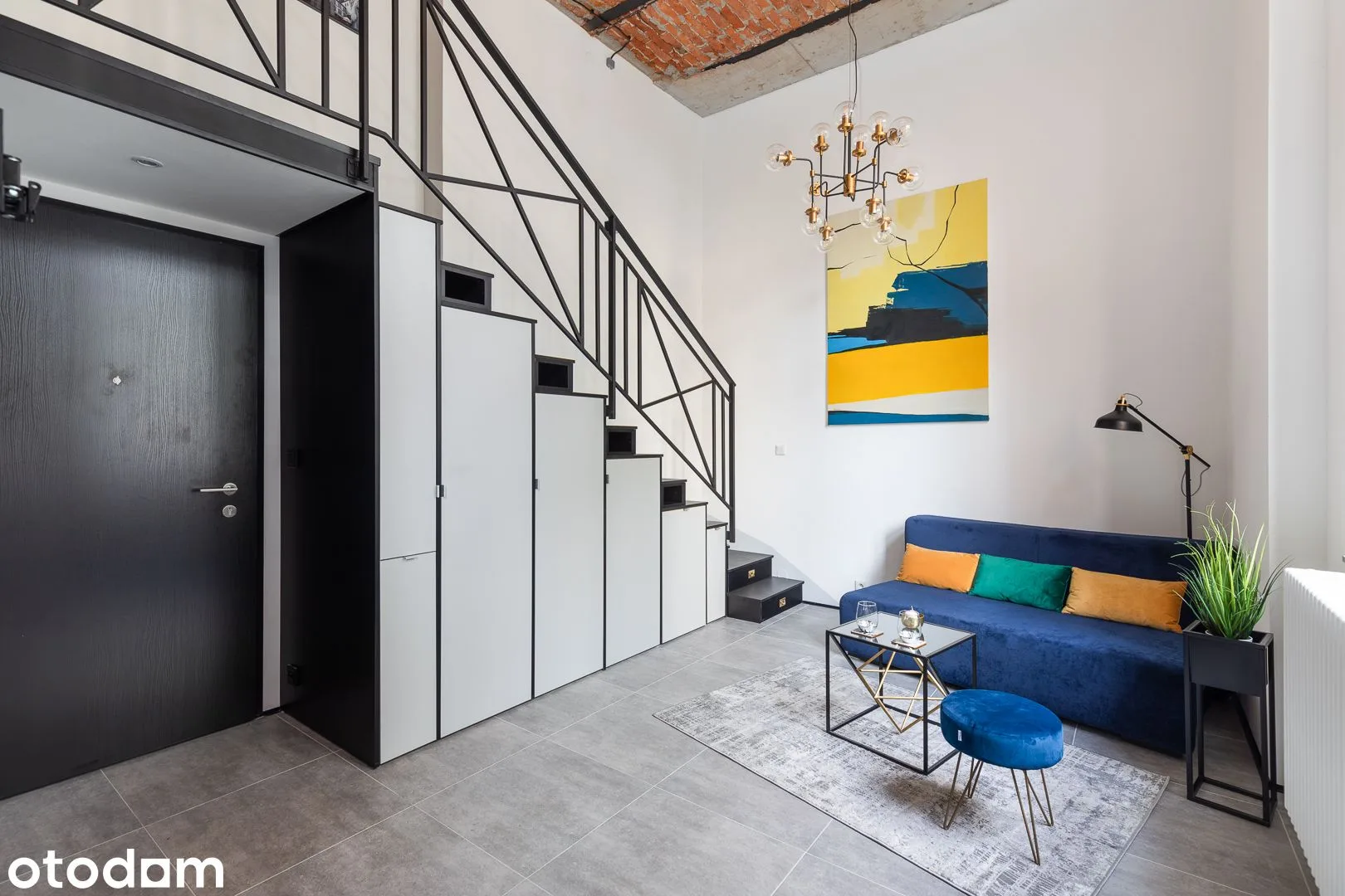 Loft 35 m², antresola