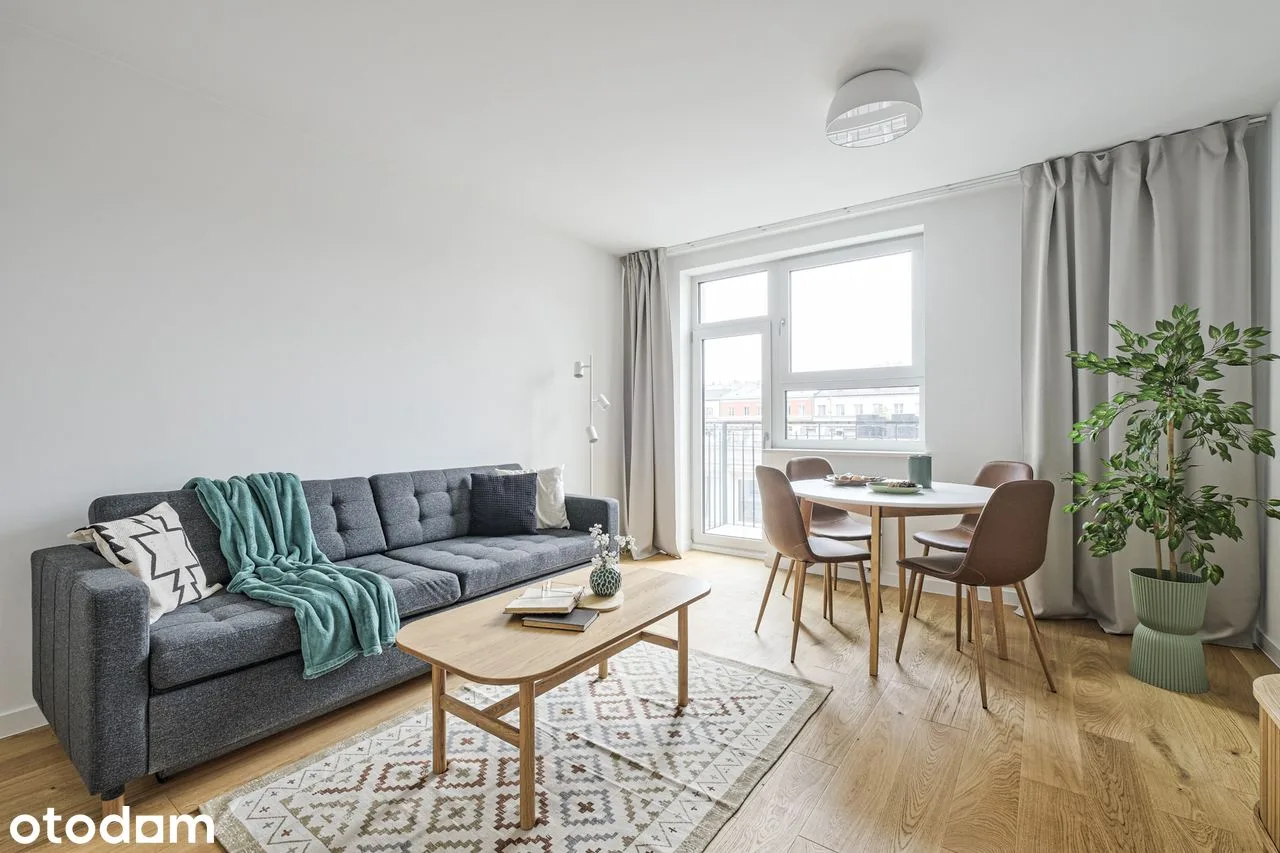 Studio 38,68 m² z balkonem