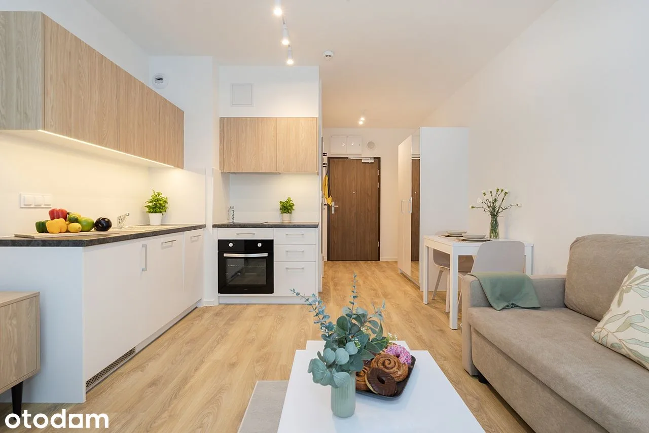 Studio 27 m² z balkonem