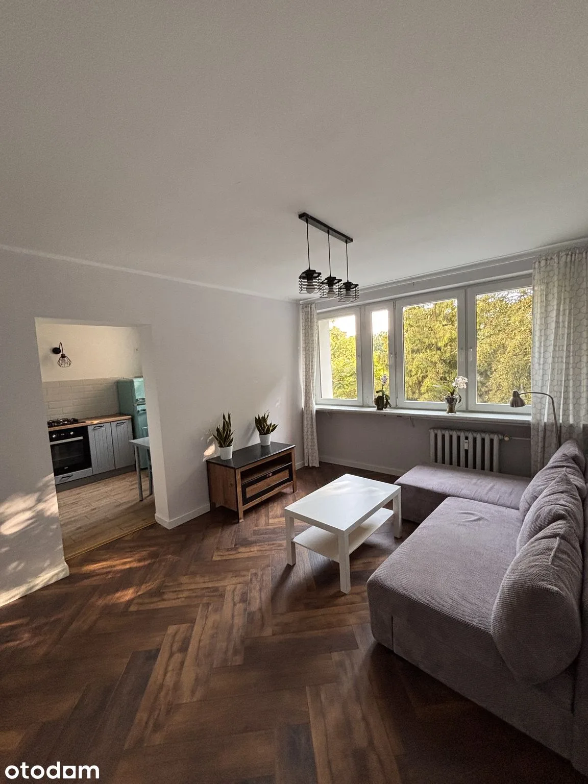 2 sypialnie z ogrodem, Mokotów