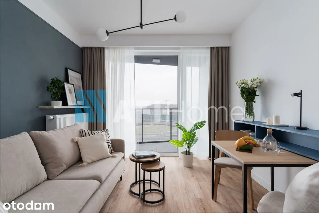 Bielany studio with balcony