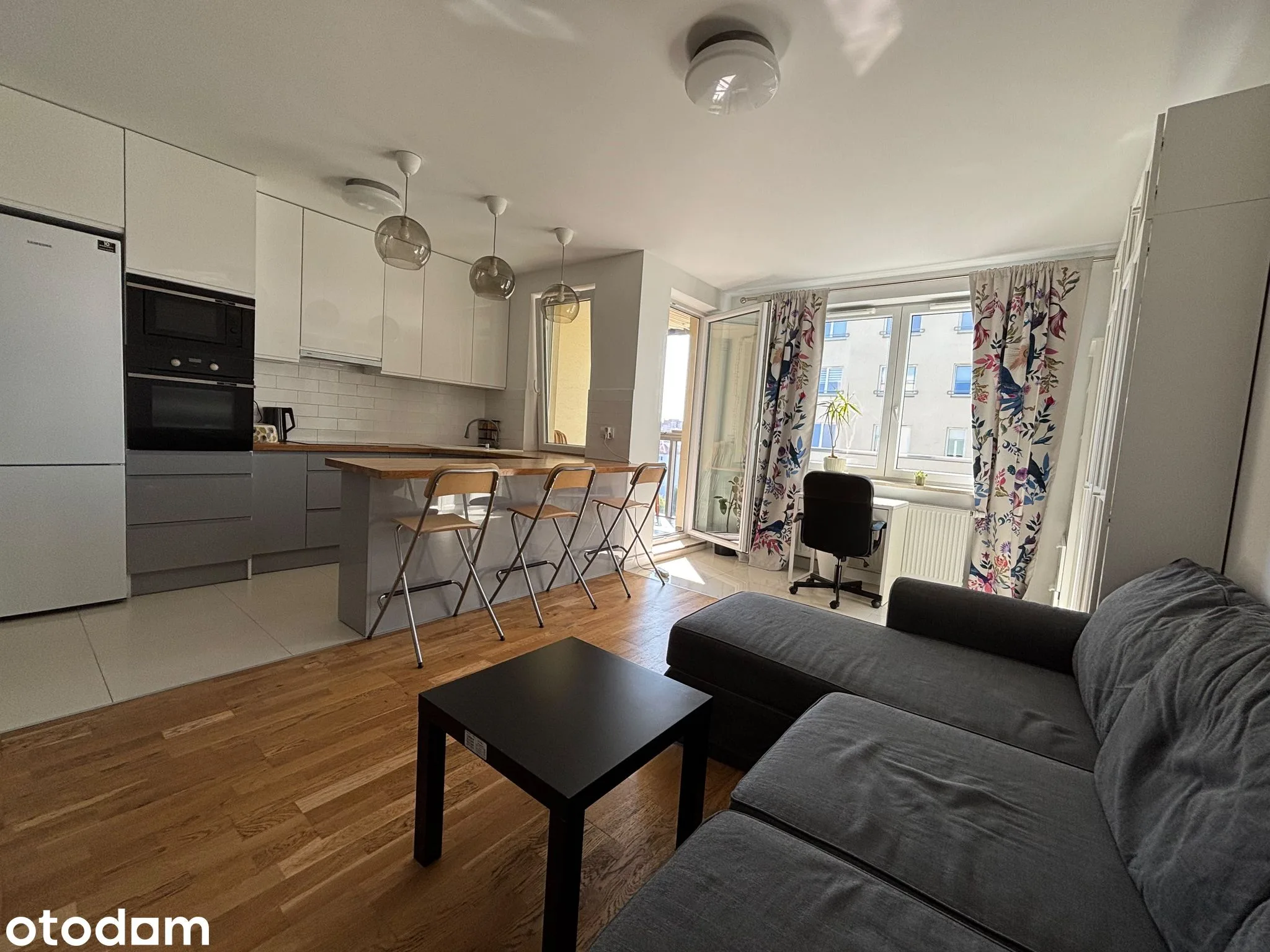 1 bedroom with parking and balcony, Praga-Południe