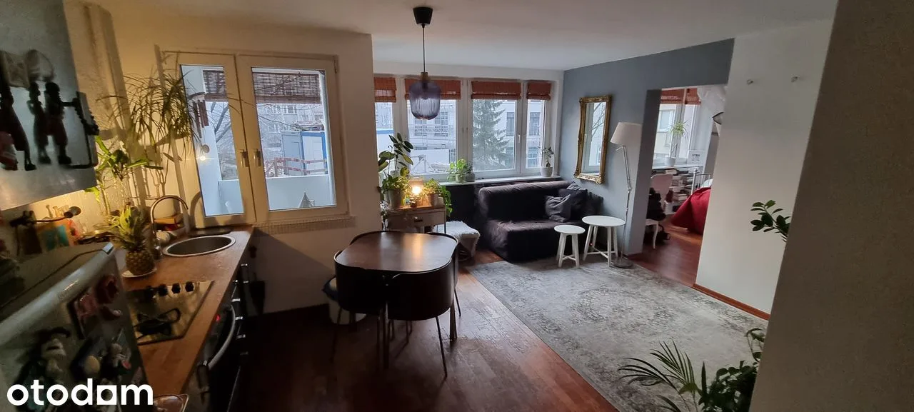 Mieszkanie Powiśle 3 pokoje balkon