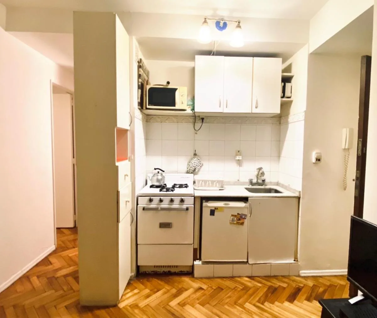 Departamento amoblado de 2 ambientes en Recoleta