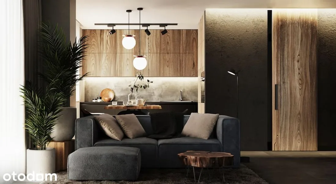 3 rooms, balcony, underground parking