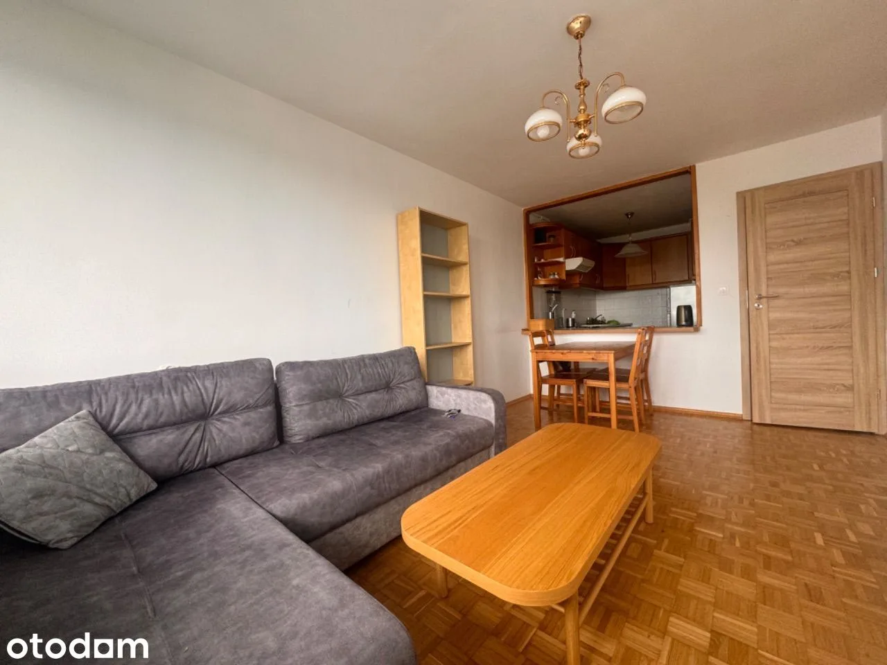 12. piętro, balkon, widok na Wisłę