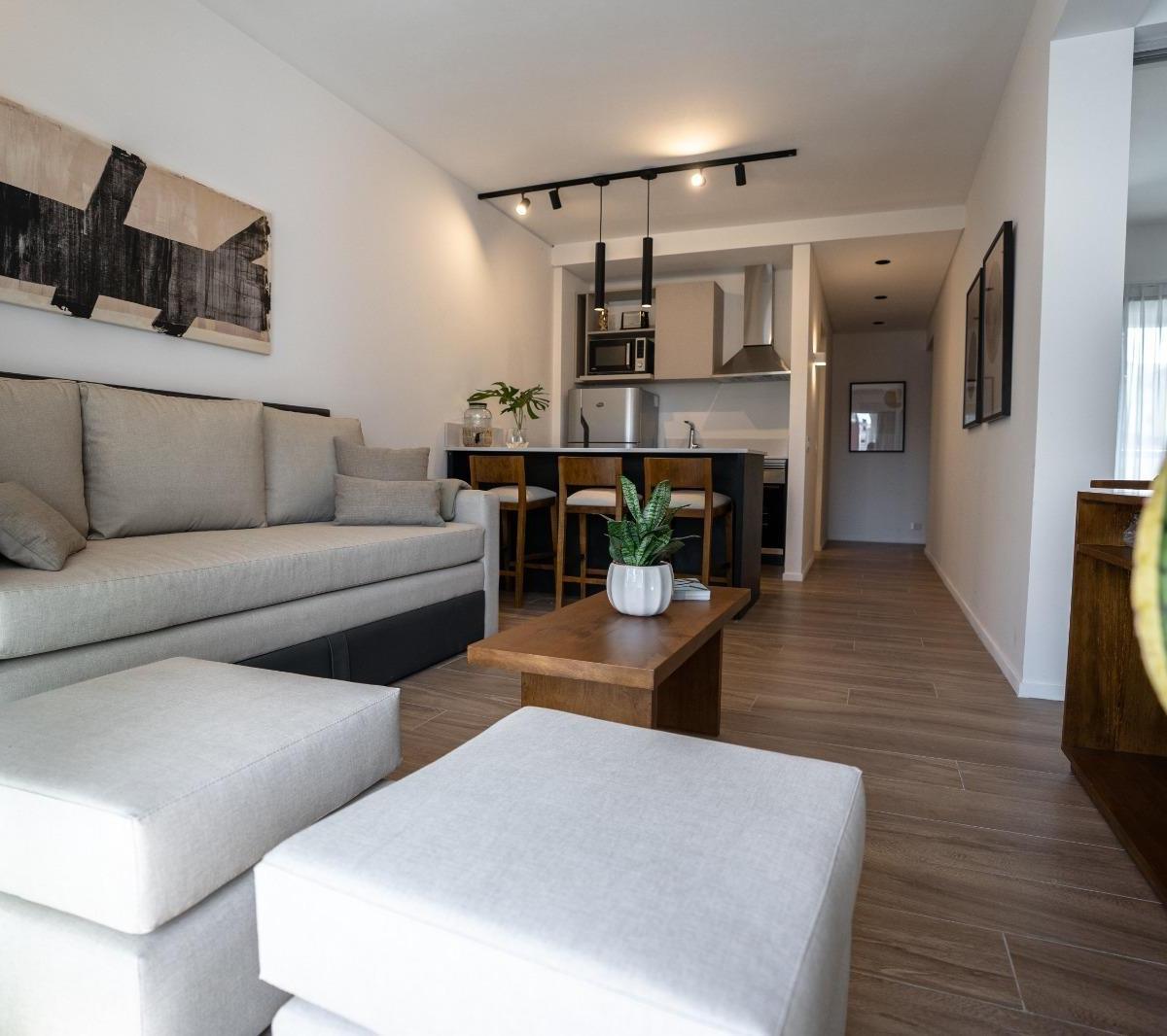 Apartamento de dois ambientes mobiliado em Belgrano
