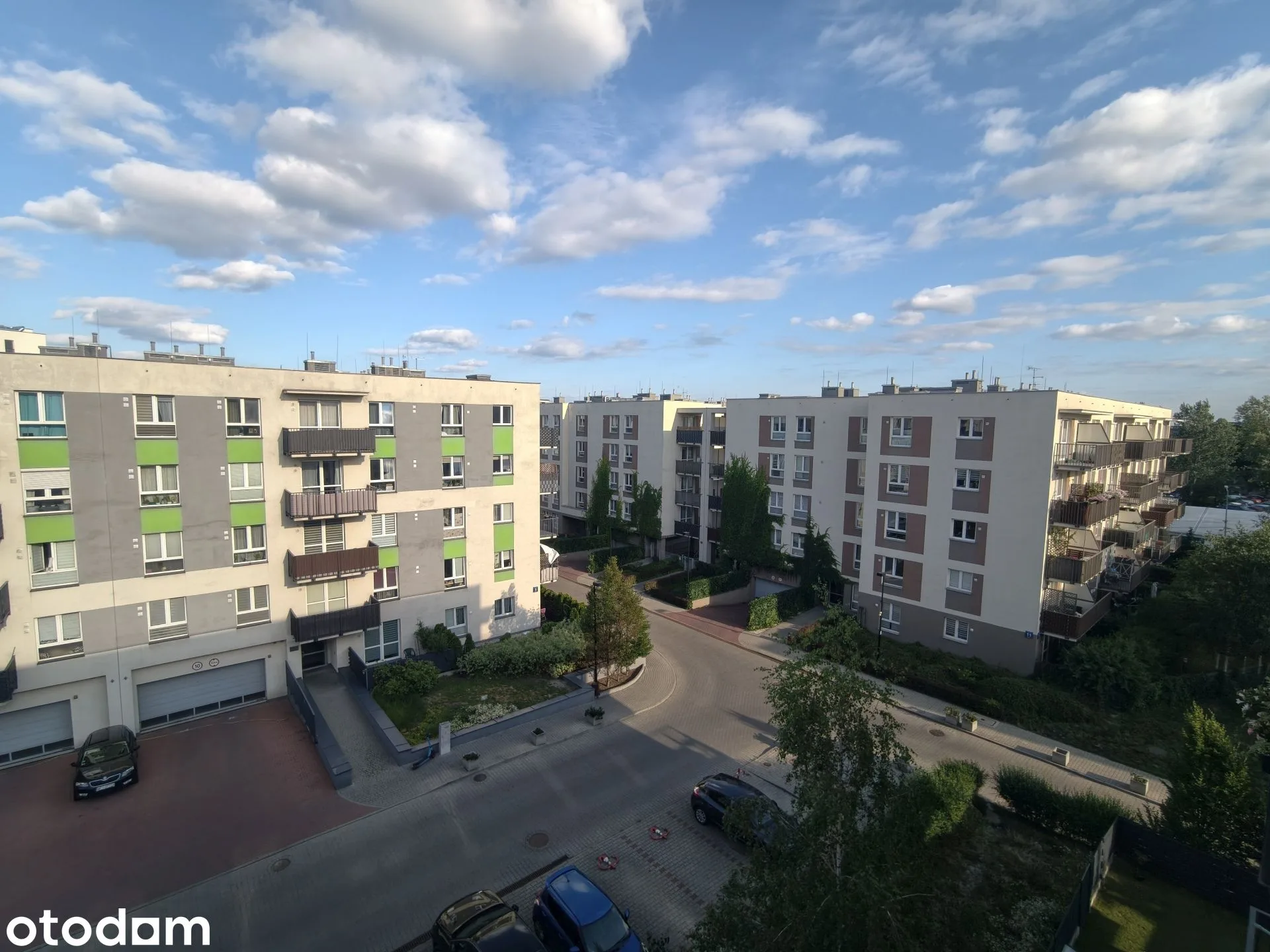 4th floor, balcony, garage