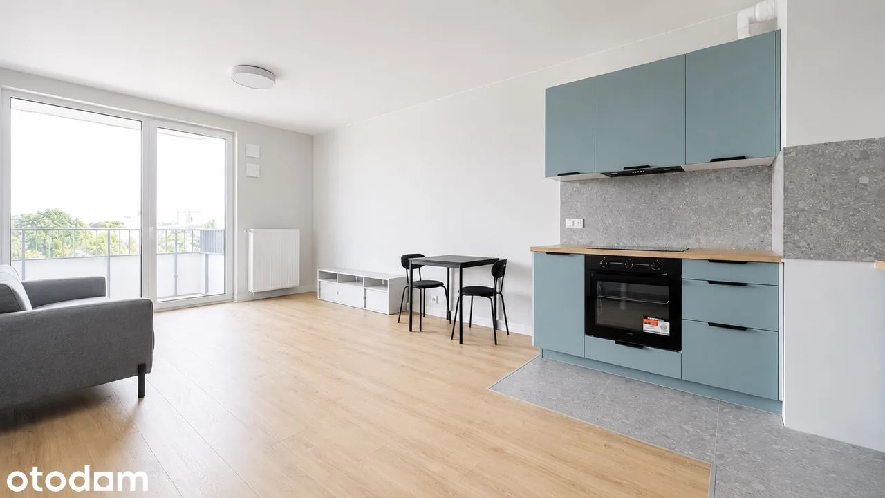 40 m² 2-room, balcony, garage