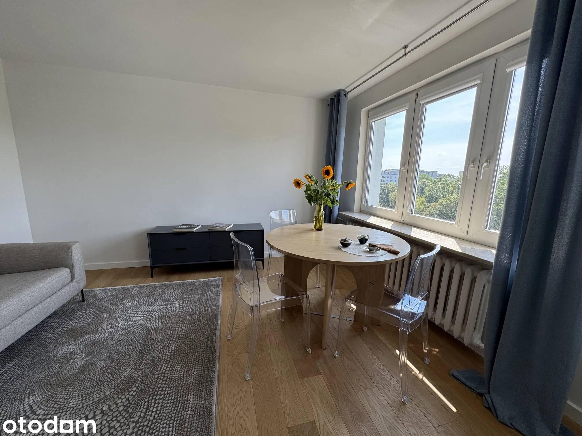 57 m², balkon, Powiśle