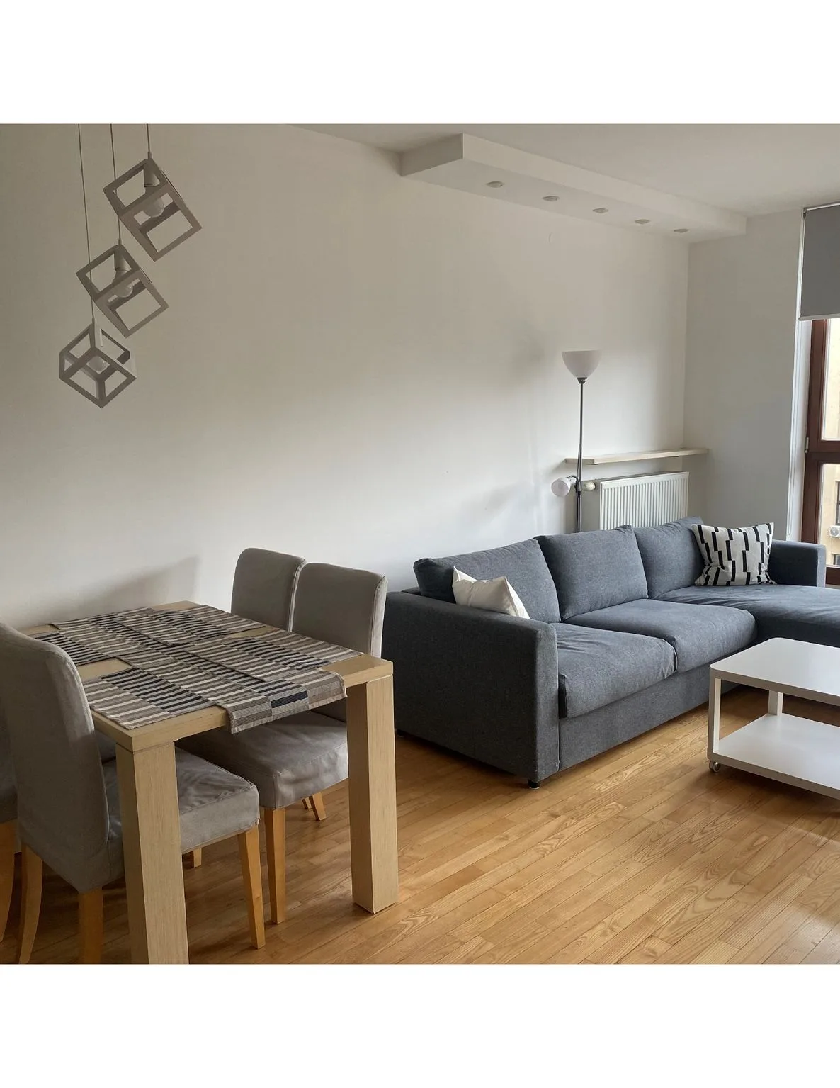 1 bedroom with parking and balcony, Wola