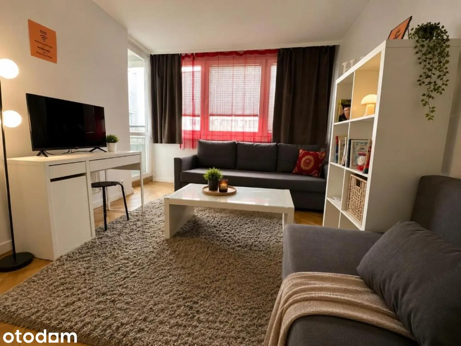 34 m2 apartment, balcony