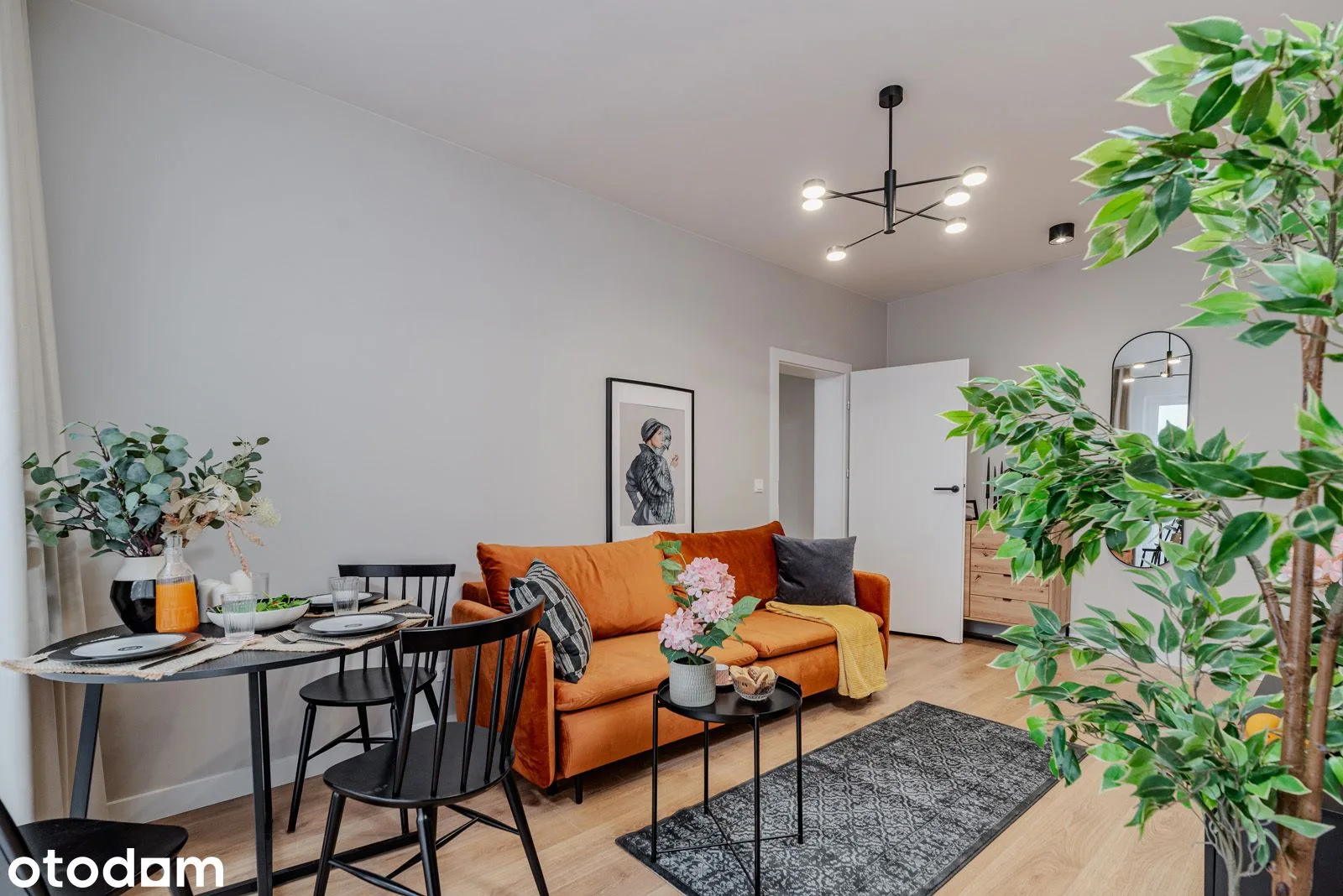 39.5 m² with air conditioning