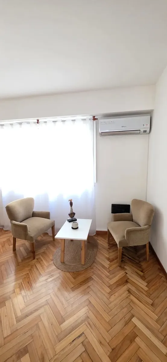1 quarto com varanda e jardim, Belgrano