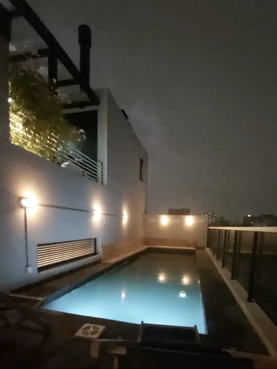 Furnished studio with balcony