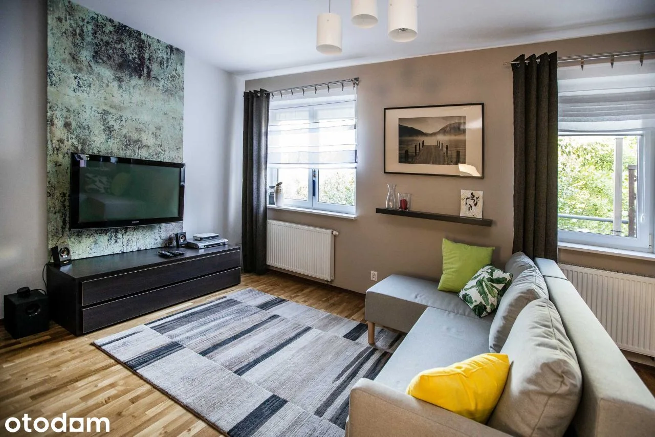 110 m² duplex, balkon