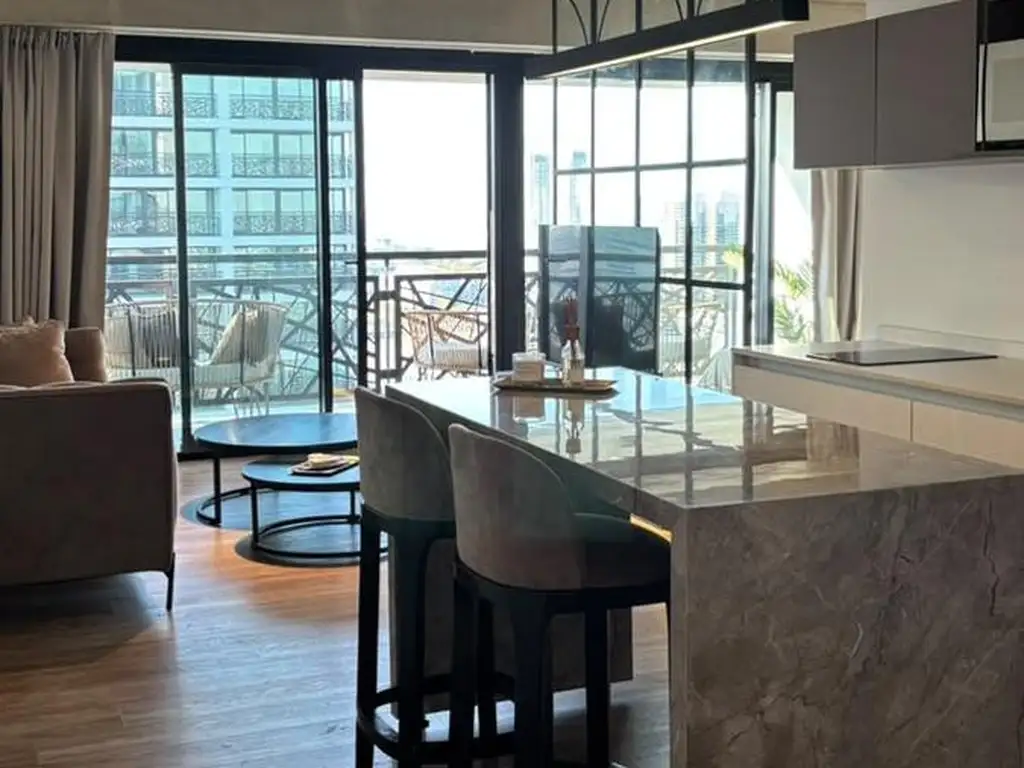 Furnished with balcony and amenities