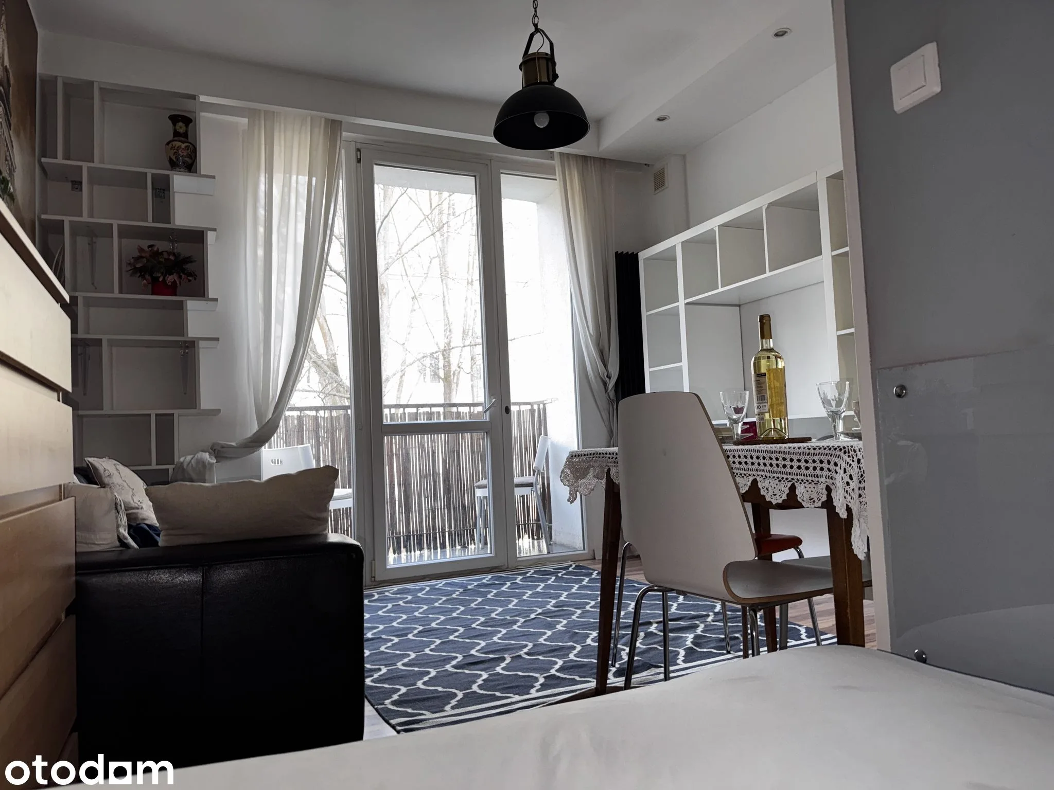 1 bedroom with parking and balcony, Mokotów
