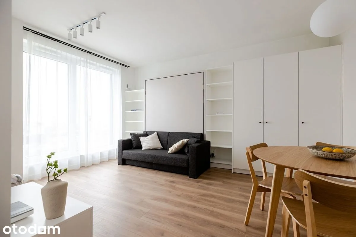 10th-floor studio with AC
