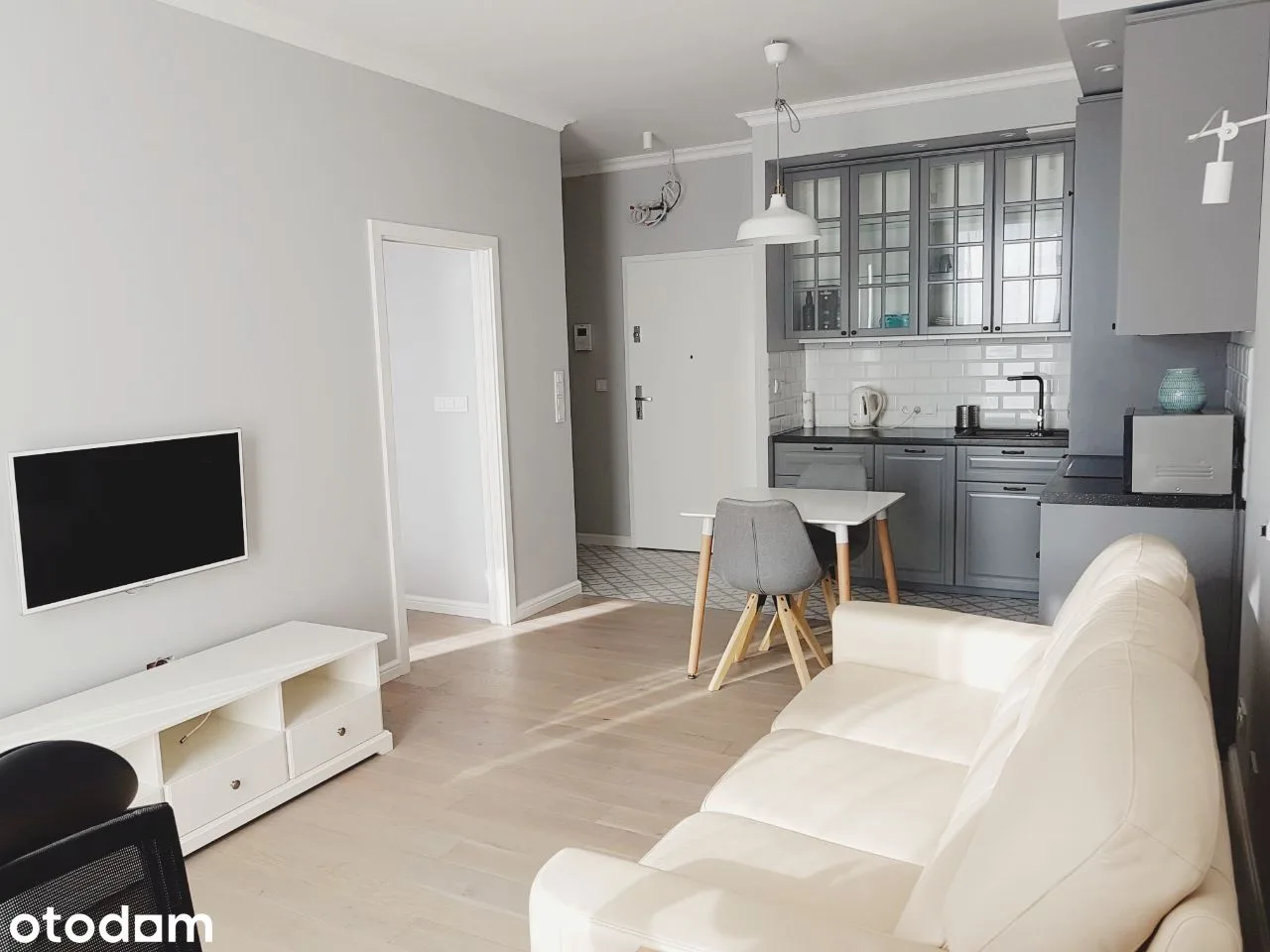 5th floor, balcony, induction kitchen