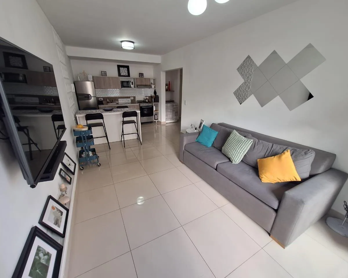 Apartamento de dois ambientes com 1 quarto em Almagro