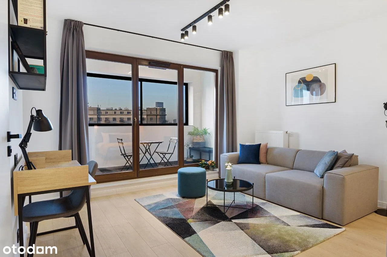 Furnished studio apartment in Śródmieście