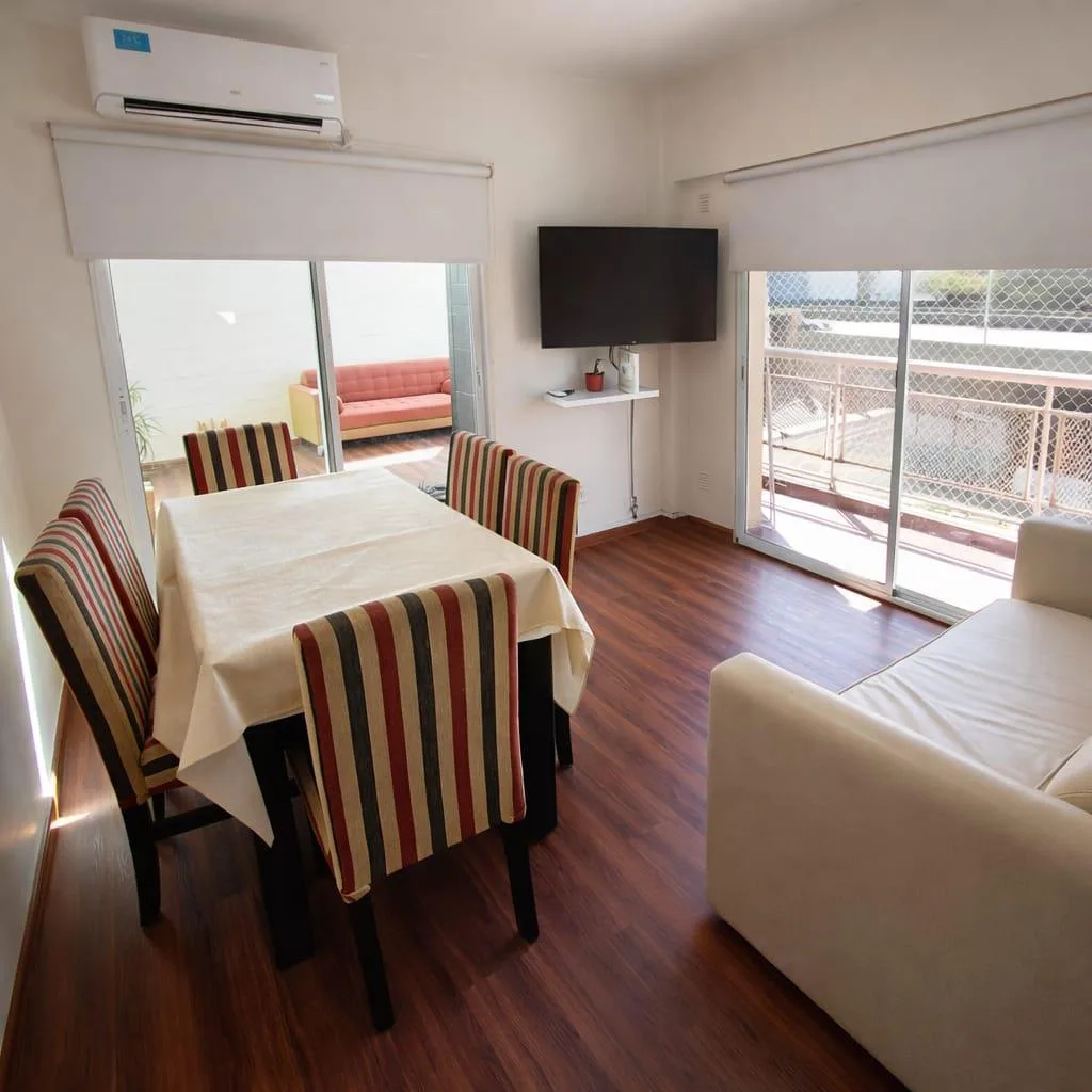 Private terrace with grill