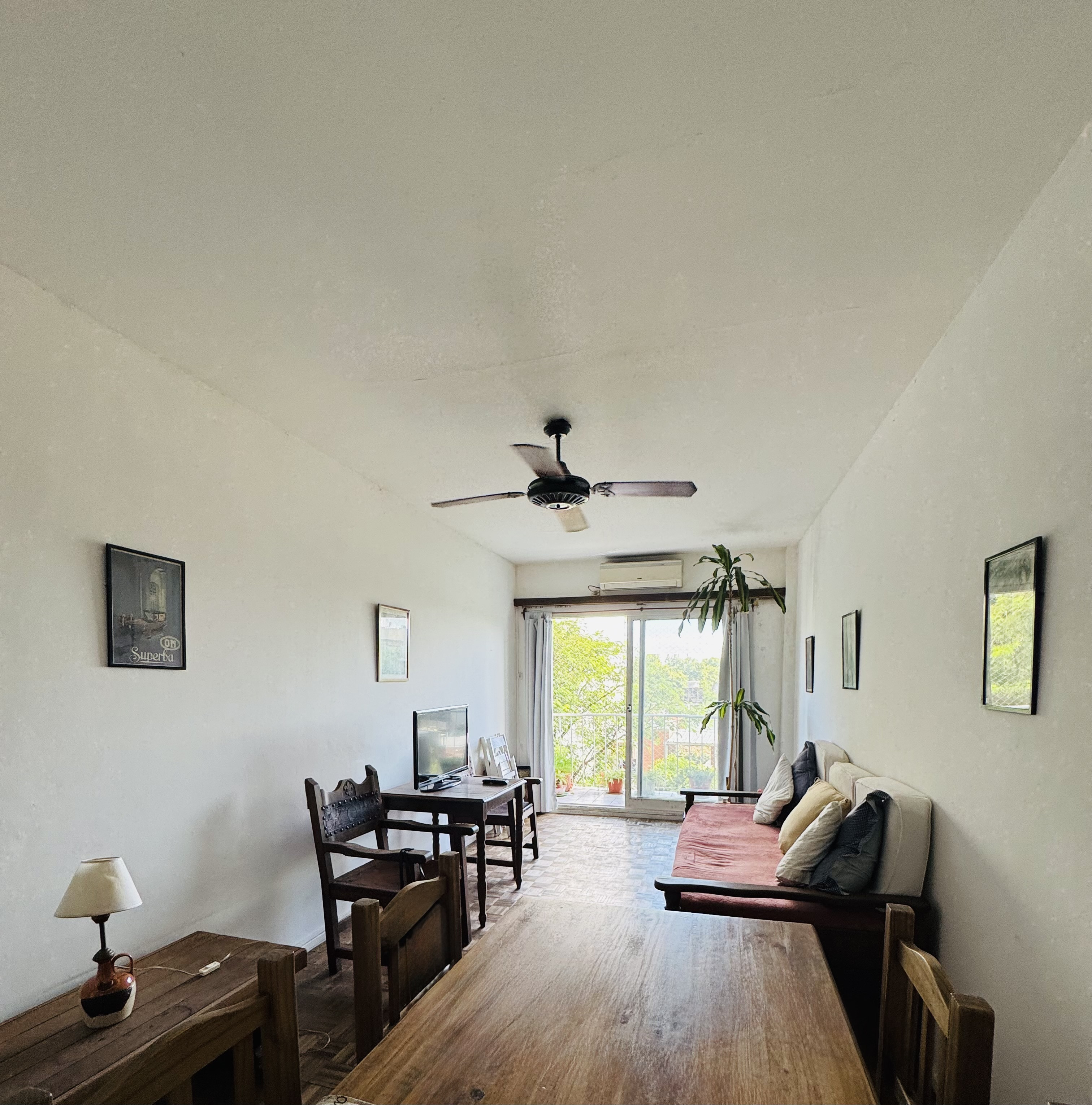 1 quarto com varanda, Palermo