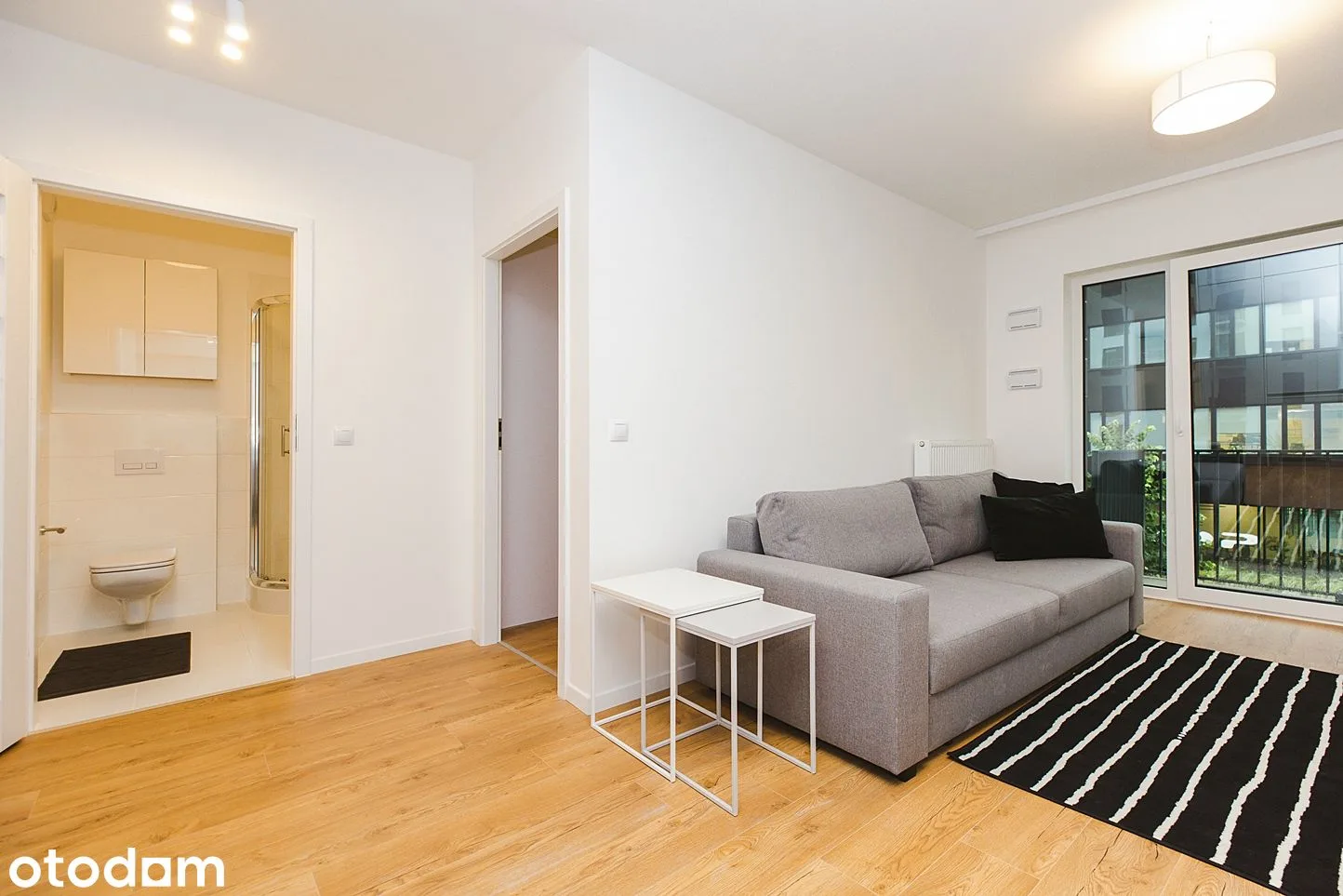 33,5 m² z balkonem, zwierzęta